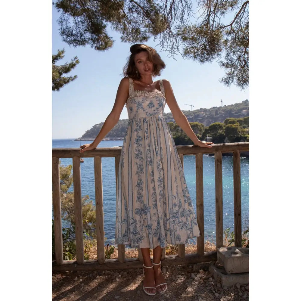 Agua by Agua Bendita Barbara Bougainvillea Dress - Dress