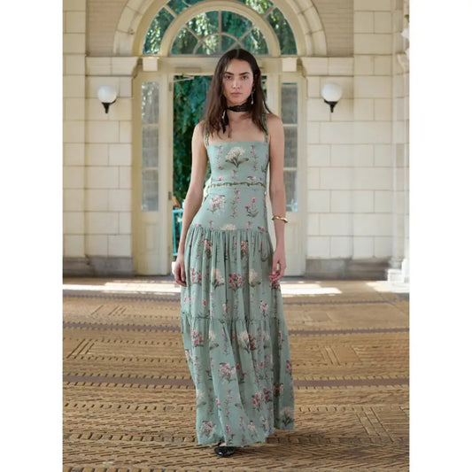 Agua by Agua Bendita Lima Orquidea Maxi Dress - Dress