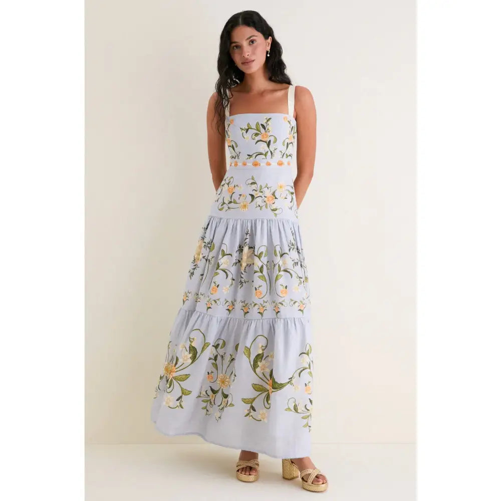 Agua by Agua Bendita Valle Lima Maxi Dress - Dress