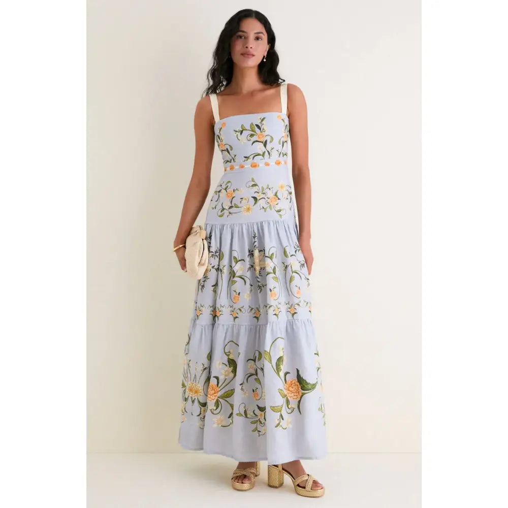 Agua by Agua Bendita Valle Lima Maxi Dress - Dress