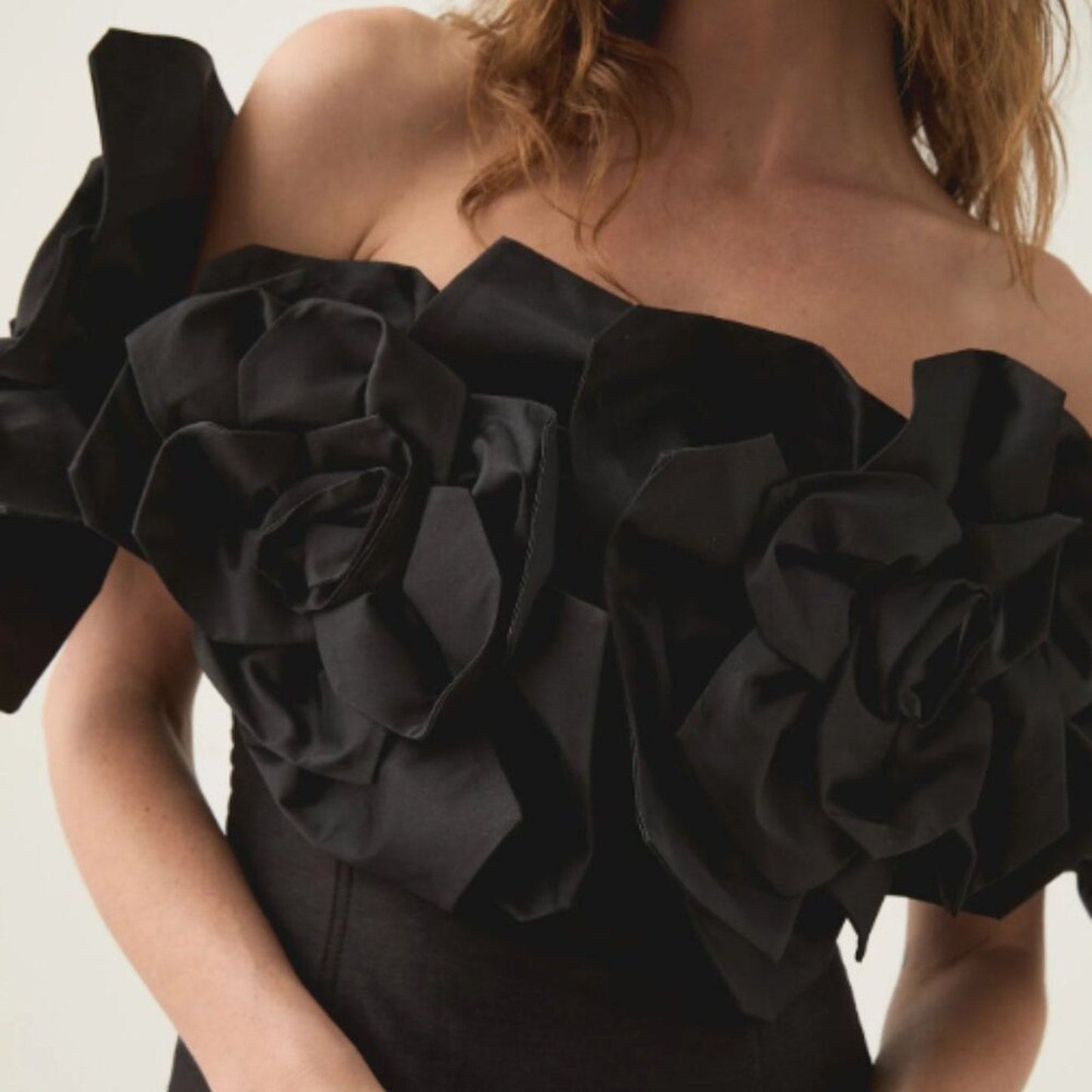 Aje Etta Midi Dress Black Floral | Feminine Floral Dress