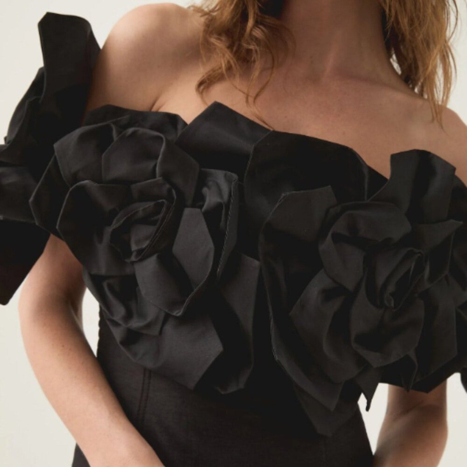 Aje Etta Midi Dress Black Floral | Feminine Floral Dress