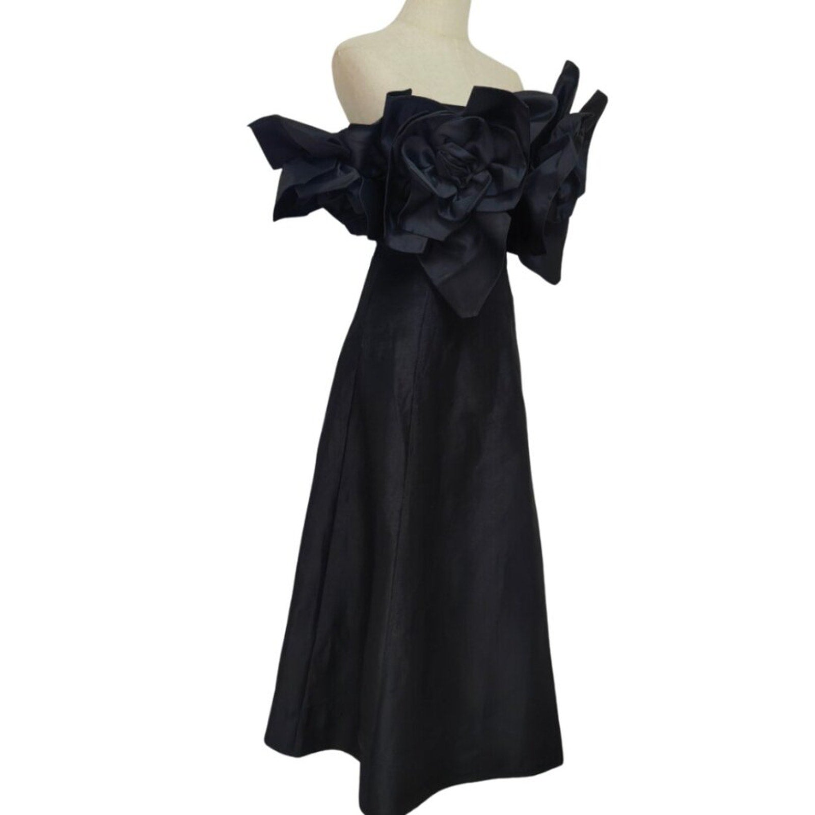 Aje Etta Midi Dress Black Floral | Feminine Floral Dress