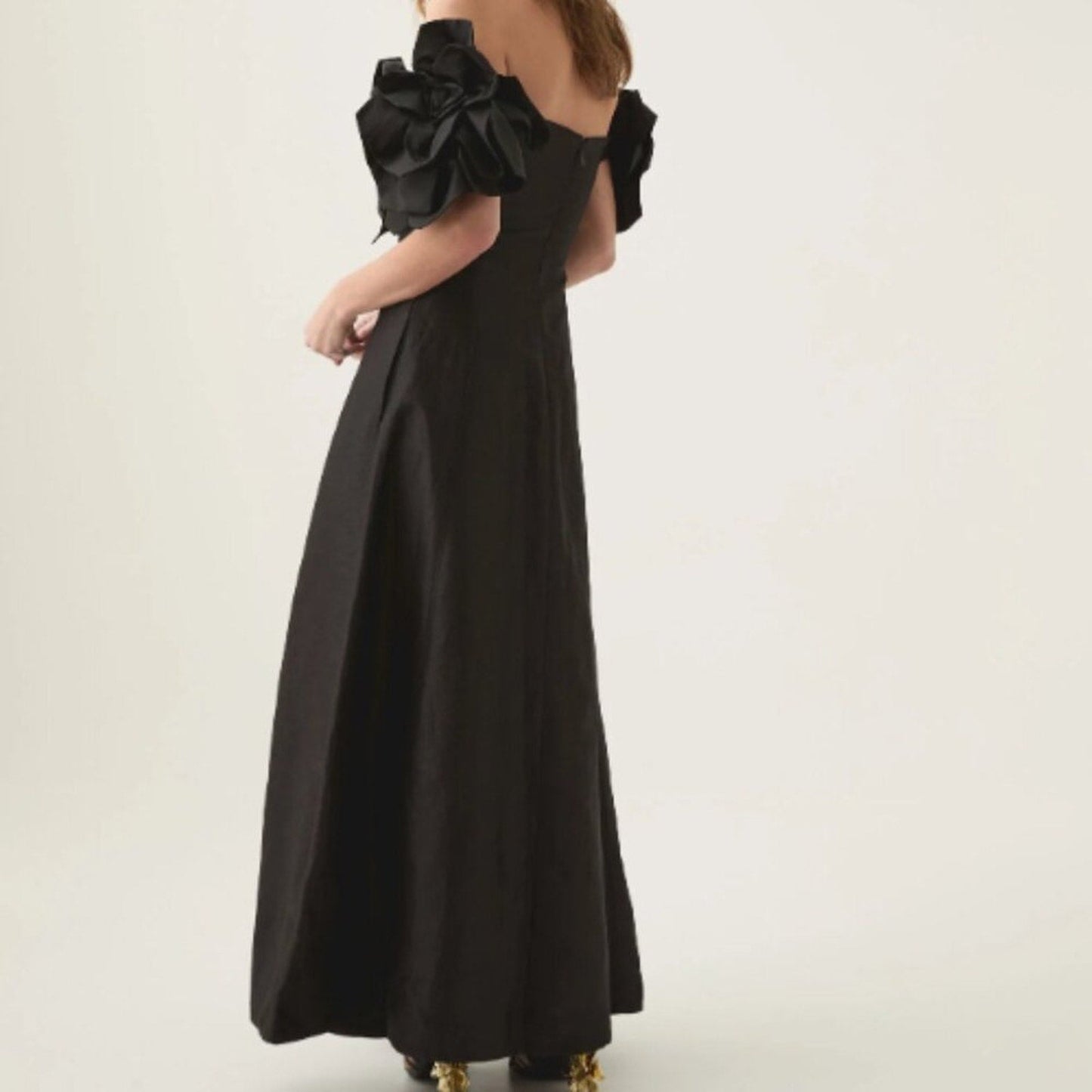 Aje Etta Midi Dress Black Floral | Feminine Floral Dress