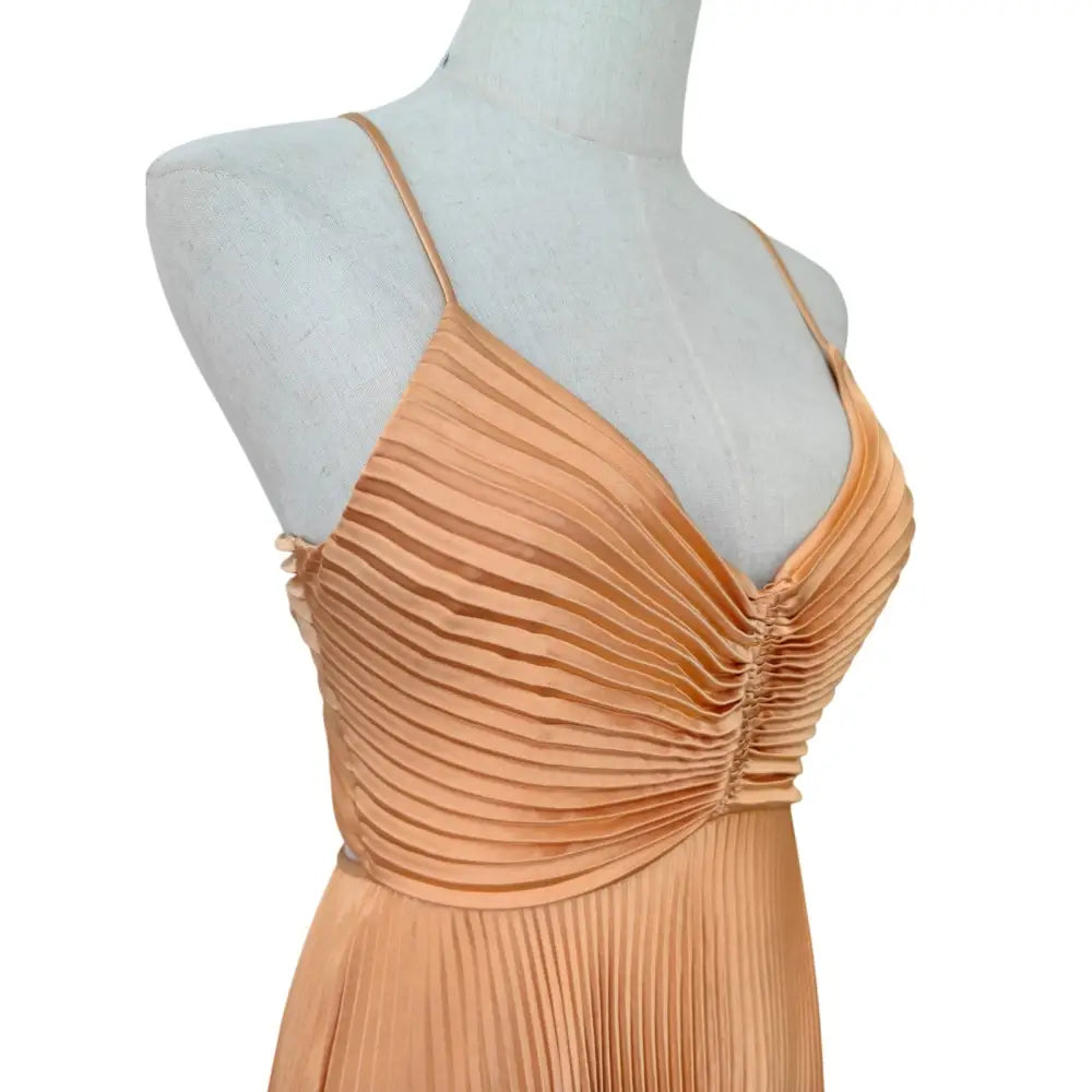 alc orange maxi dress A.L.C. Orange Maxi Dress by ALC