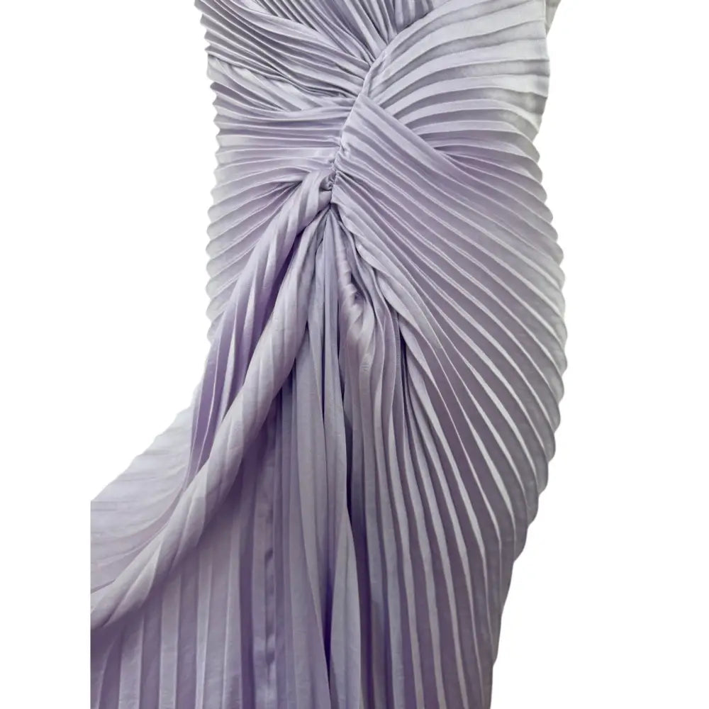 ALC Romy Pleated Satin Gown - Dress
