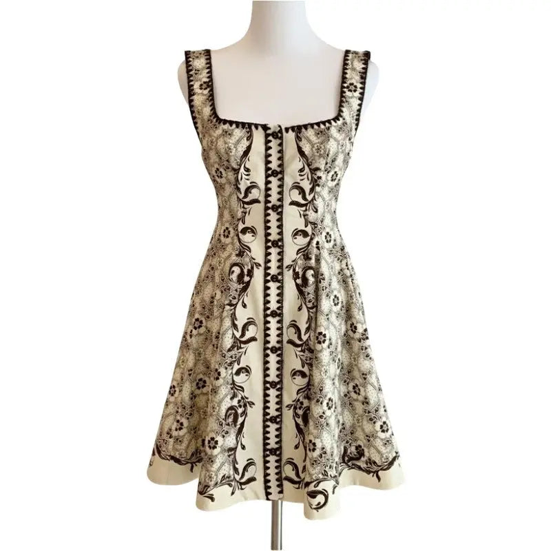 Alemais Airlie Toile Printed linen and cotton minidress - Dress