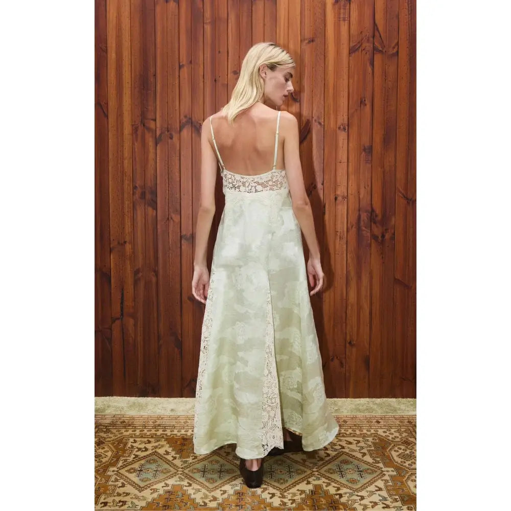 Alemais apollonia pistachio slip dress - Dress
