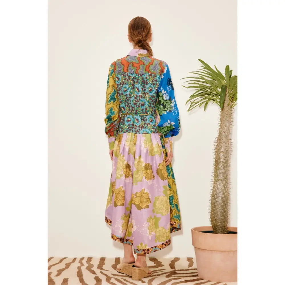 Alemais Arnie Spliced Shirtdress - Dress