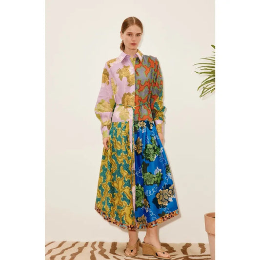 Alemais Arnie Spliced Shirtdress - Dress
