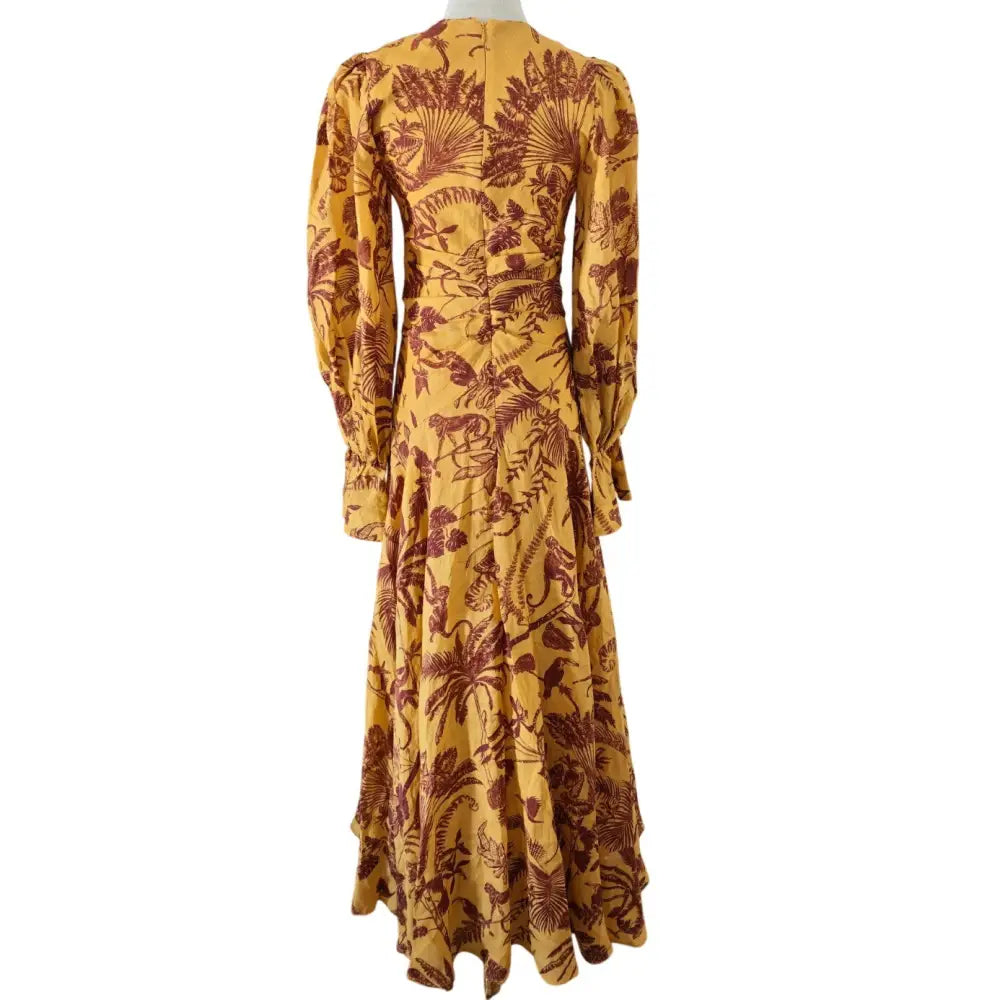 Alemais banana blossom gown - Dress