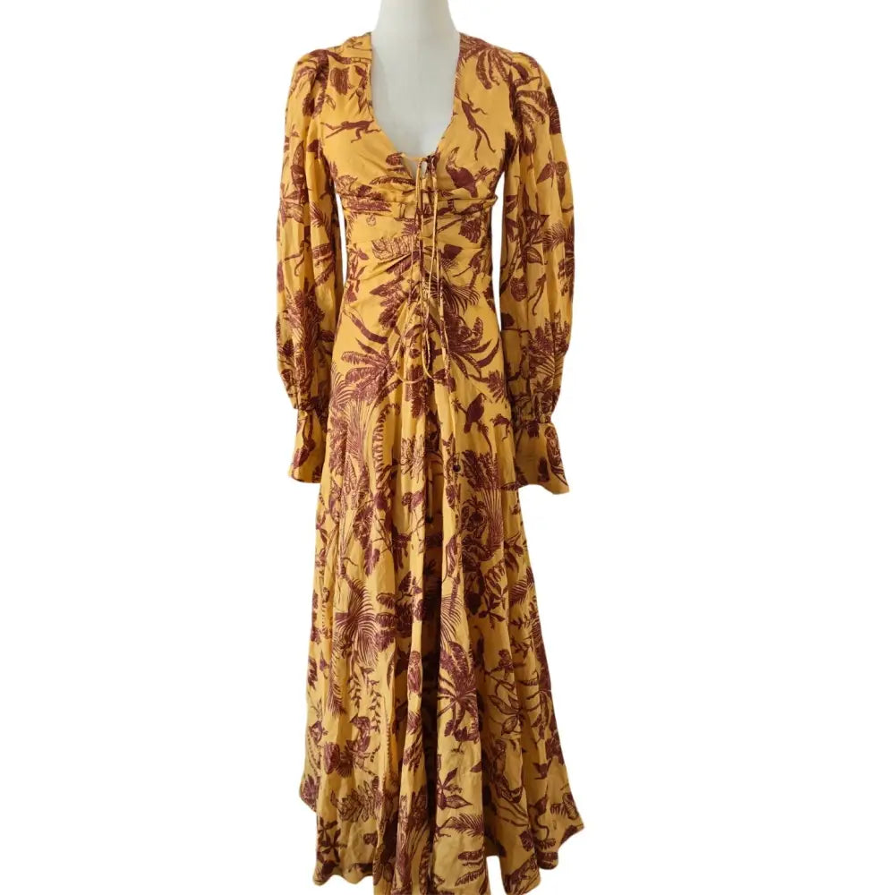 Alemais banana blossom gown - Dress