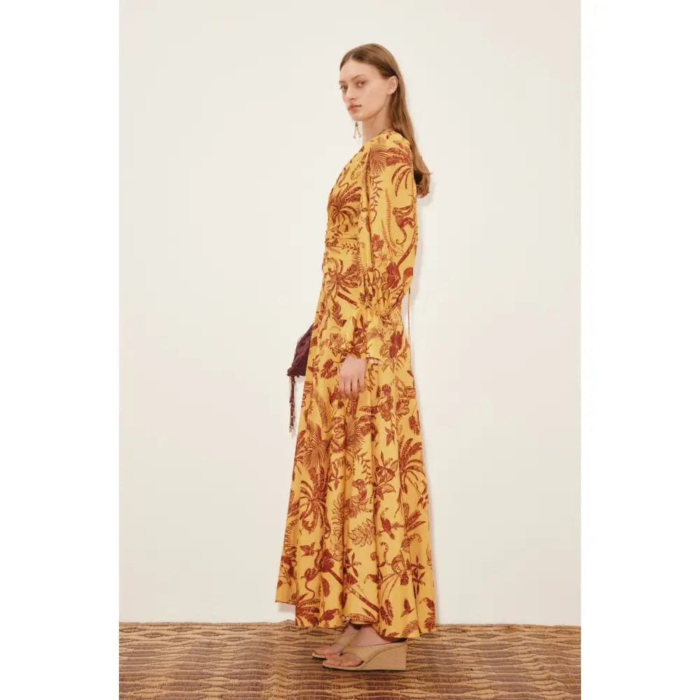Alemais banana blossom gown - Dress