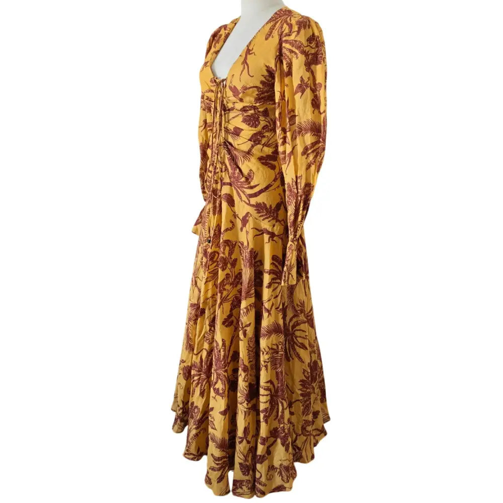Alemais banana blossom gown - Dress