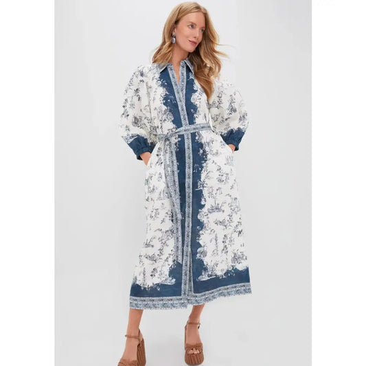 ALEMAIS Casa Midi Dress - Dress