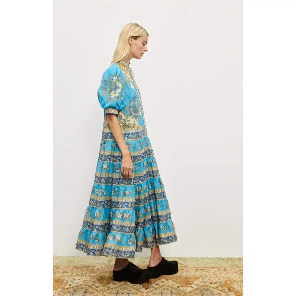 Alemais Cassie Tiered Midi Dress Dress