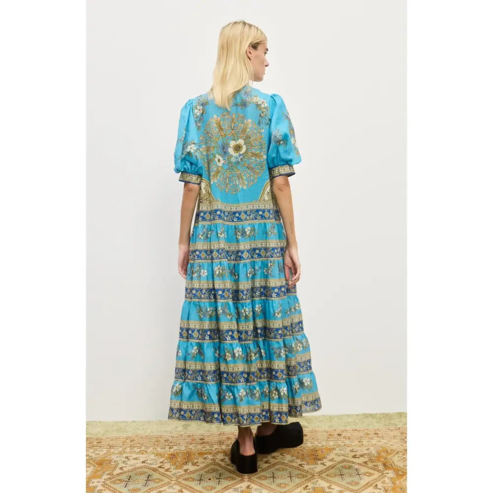 Alemais Cassie Tiered Midi Dress