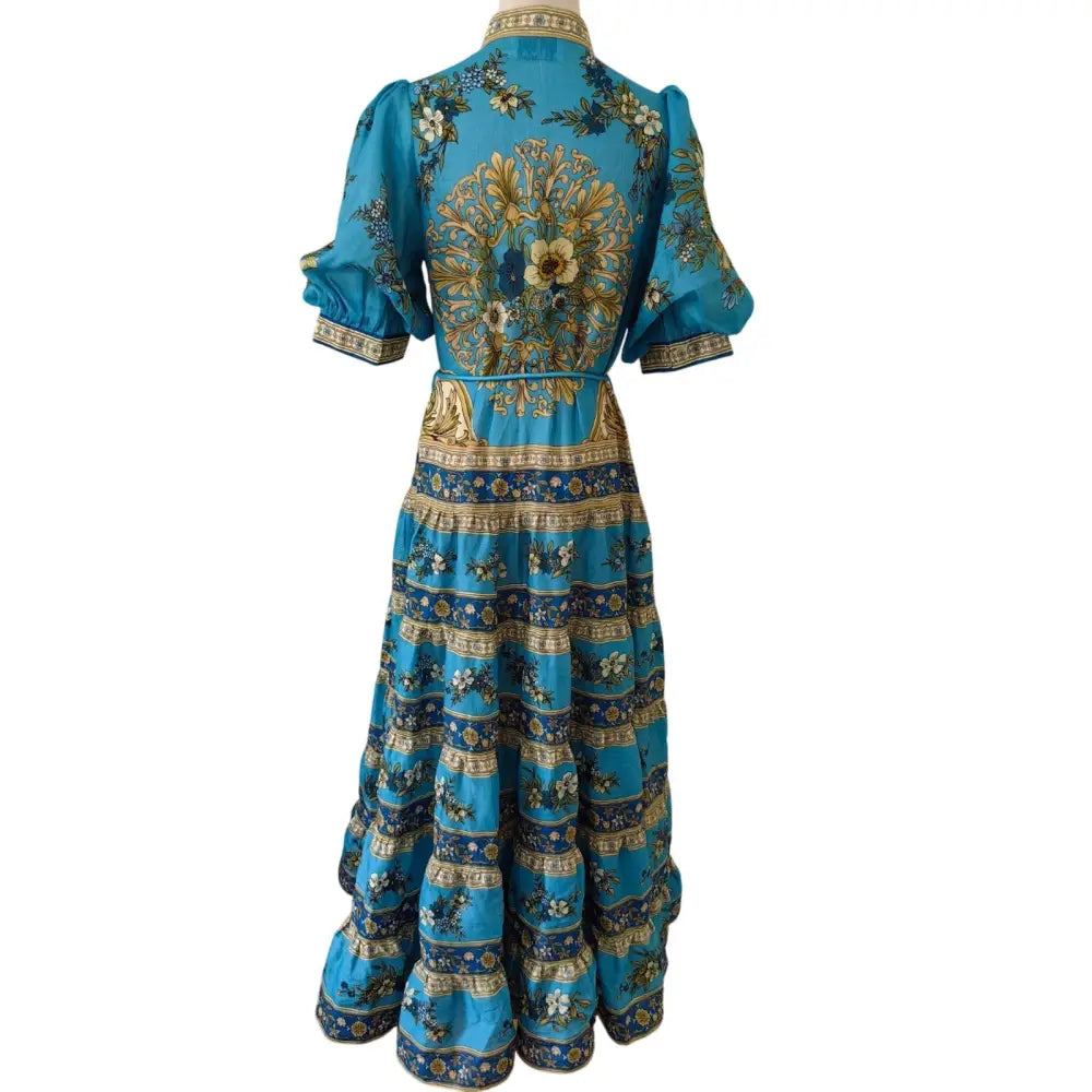 Alemais Cassie Tiered Midi Dress