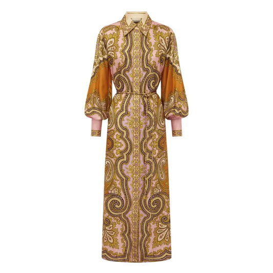 Alemais Clemenza Silk Shirtdress - Dress