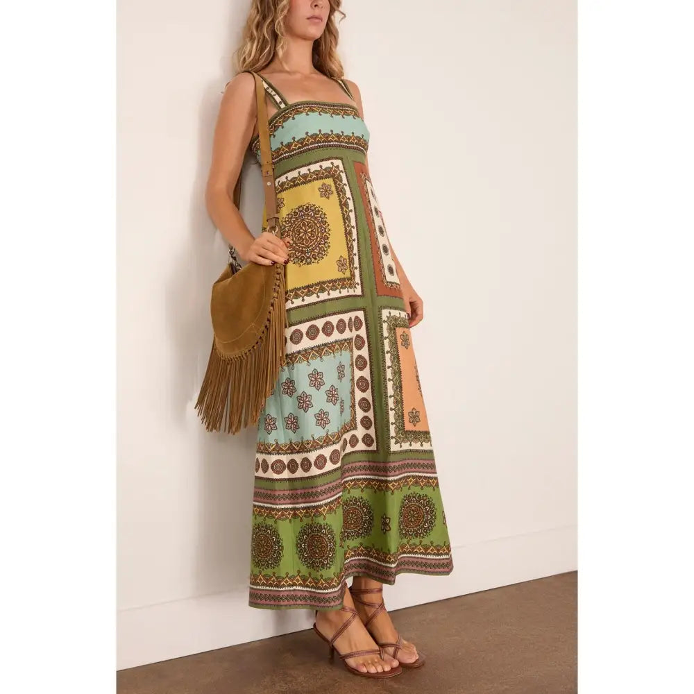 Alemais Contina Day Dress in Multi - Dress