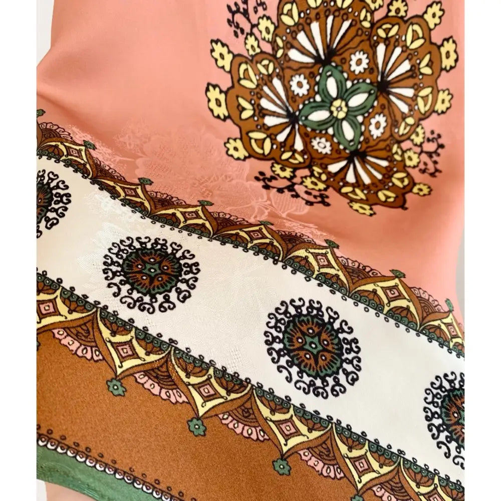 ALEMAIS Contina scarf print top - Tops