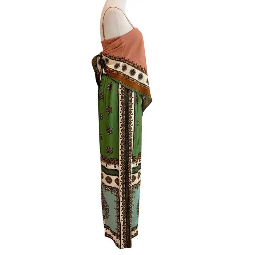 ALEMAIS Contina scarf print top - Tops