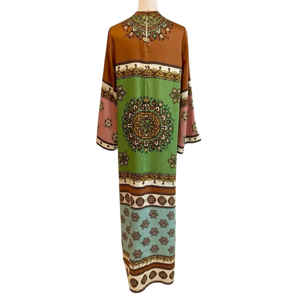 Alemais Contina Silk Midi Dress in Multi - Dress