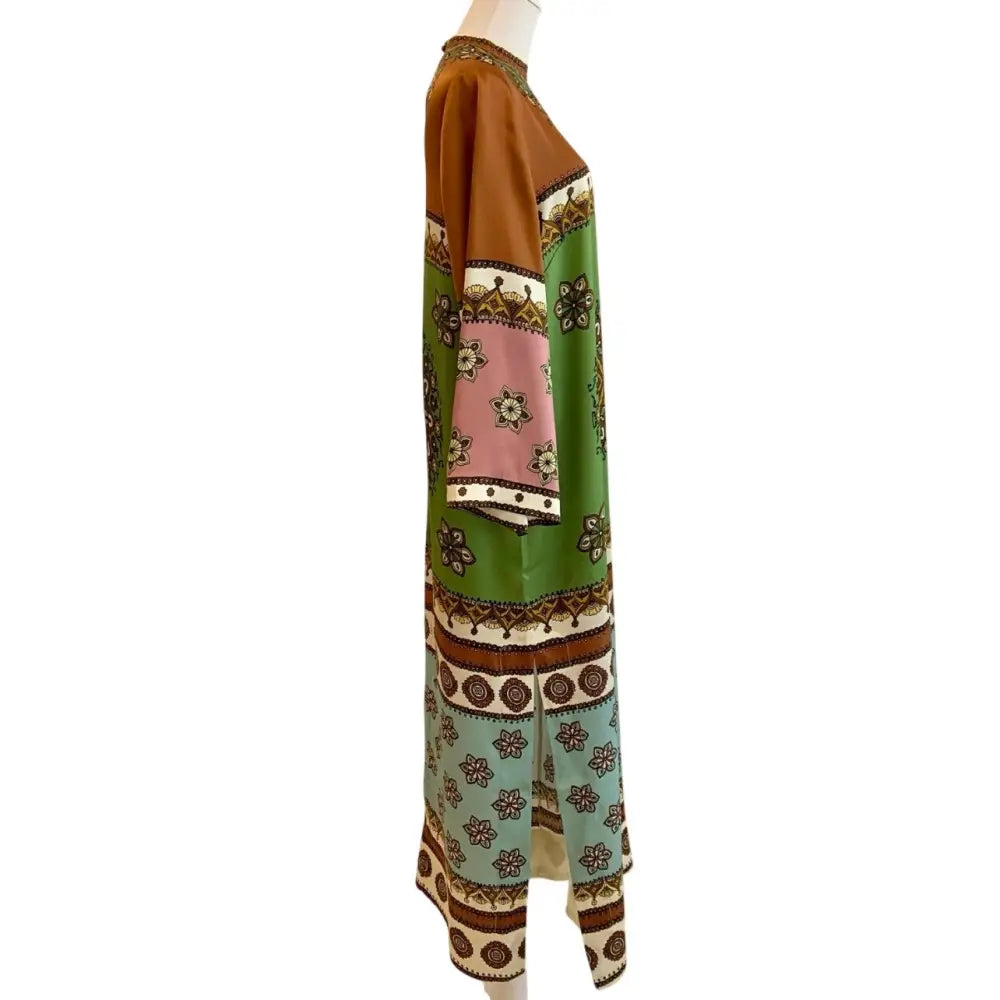 Alemais Contina Silk Midi Dress in Multi - Dress