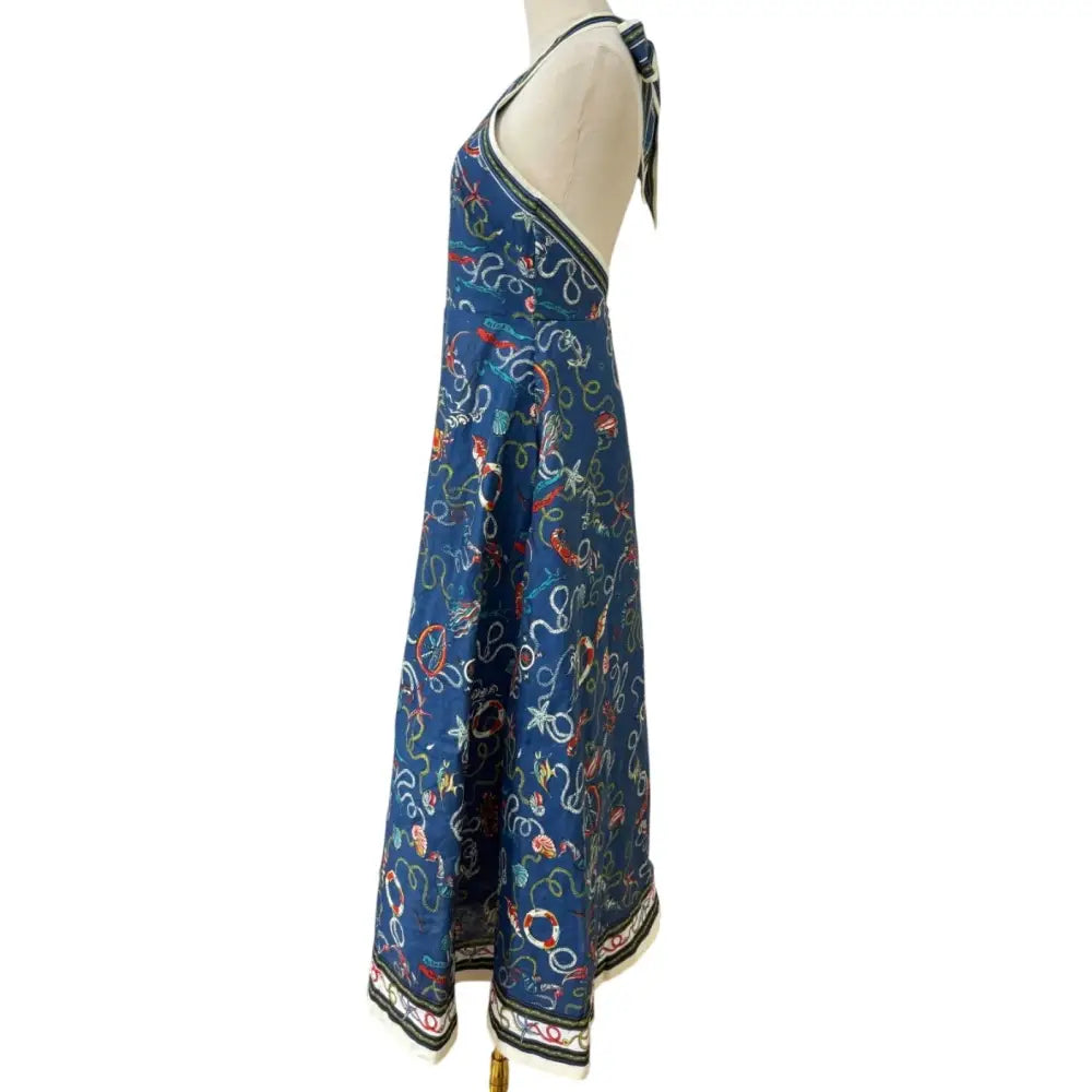 Alemais Cove printed halterneck maxi dress - Dress