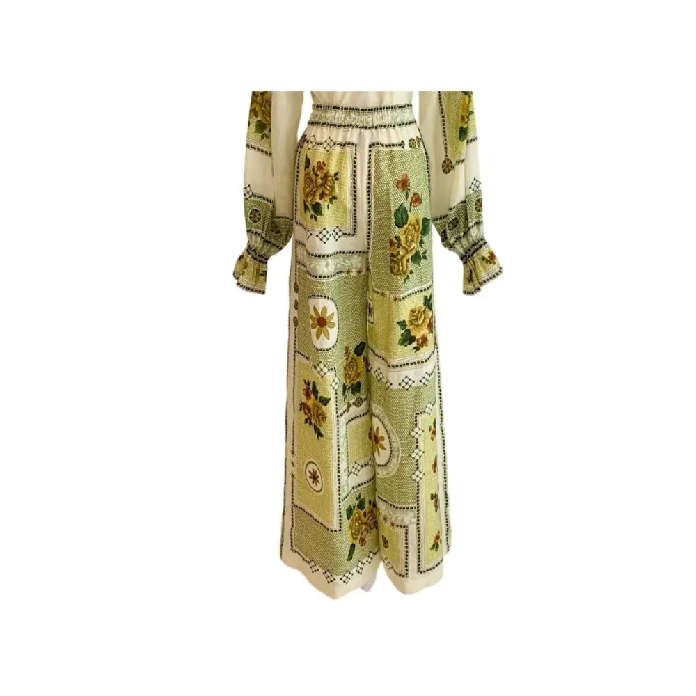 Alemais Dixie Wide Leg Linen Pant - Bottoms