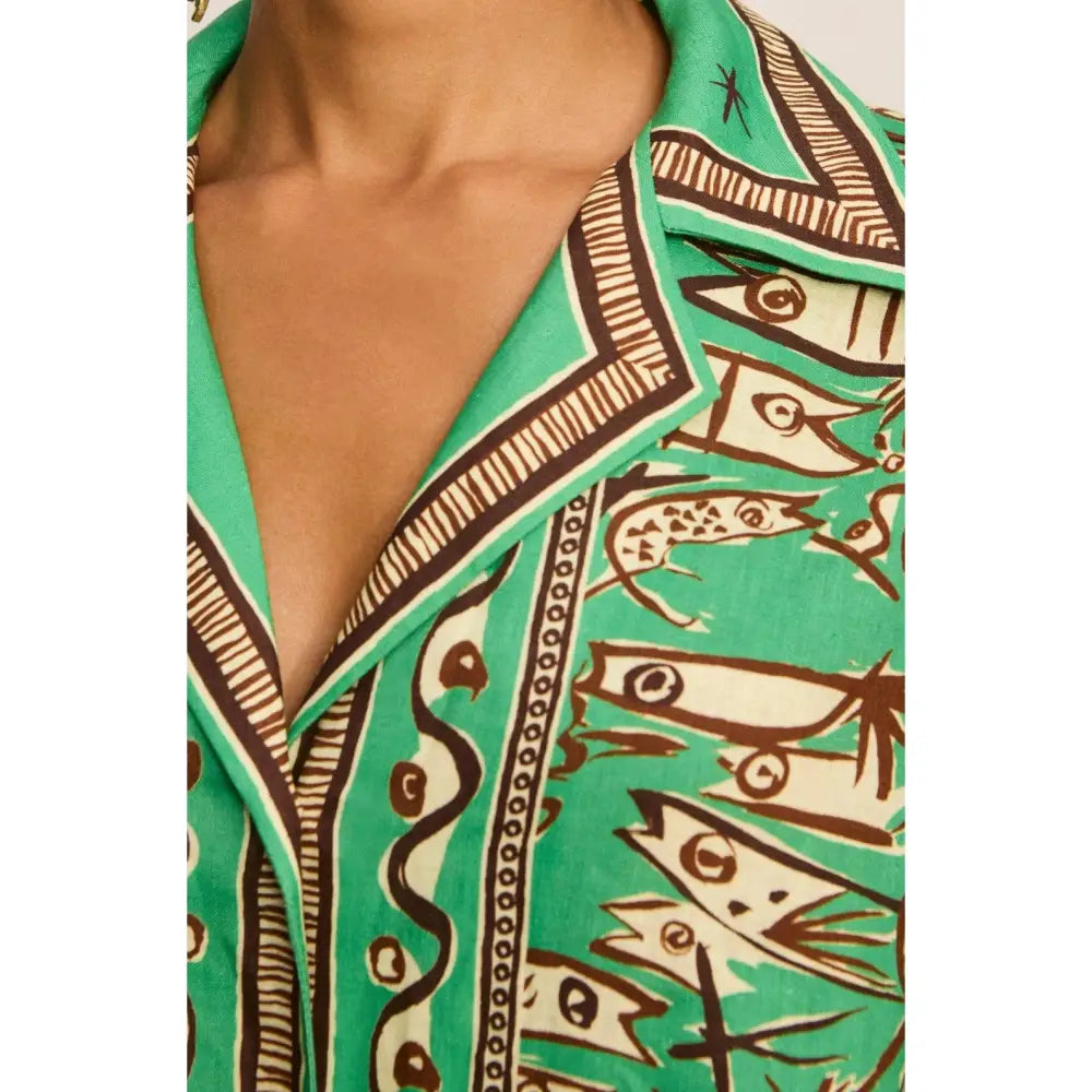 Alemais fish sticks shirtdress - Dress