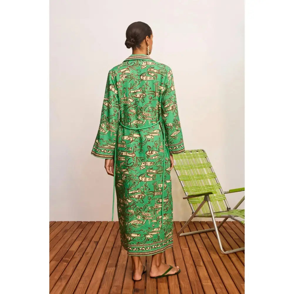 Alemais fish sticks shirtdress - Dress