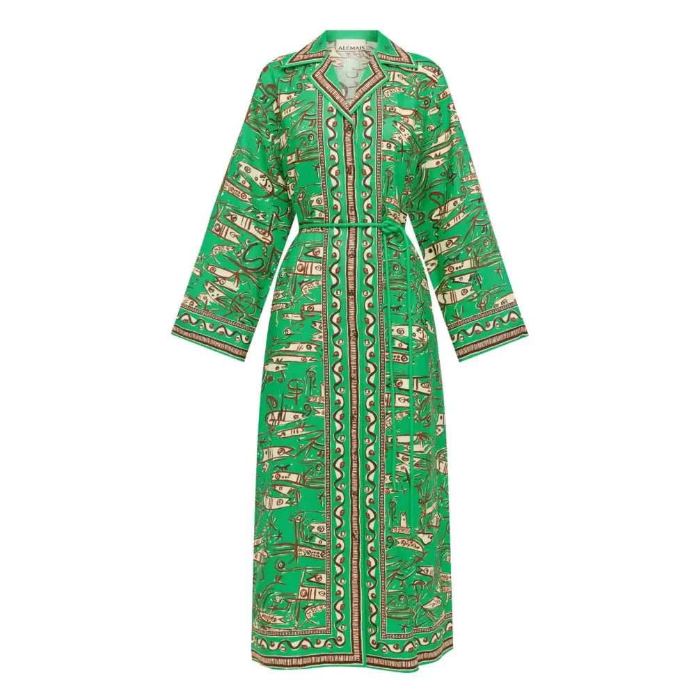 Alemais fish sticks shirtdress - Dress