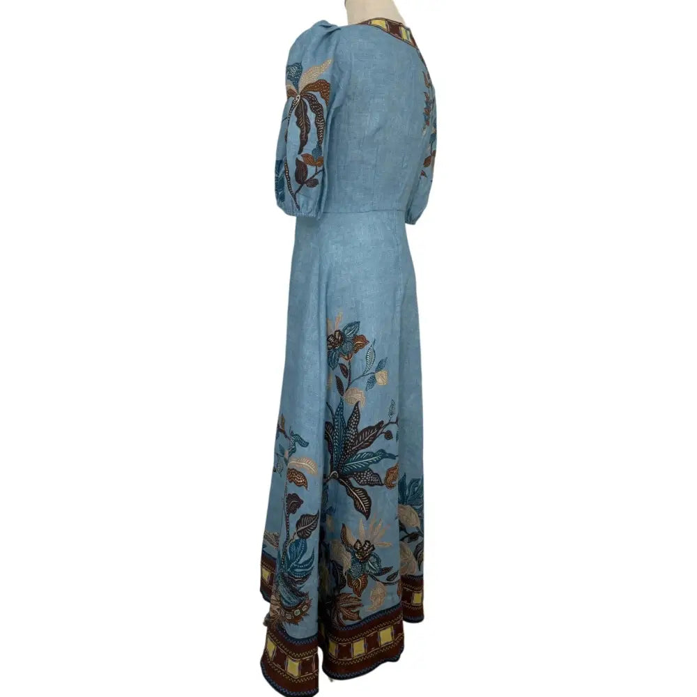 ALEMAIS Georgie Linen Midi Dress - Dress