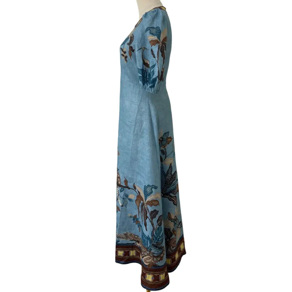 ALEMAIS Georgie Linen Midi Dress - Dress