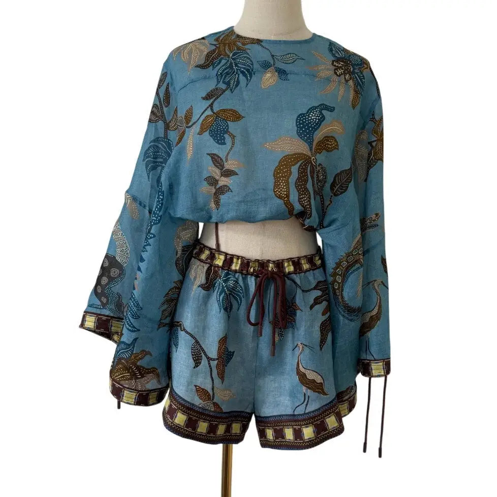 Alemais Georgie Linen Shorts