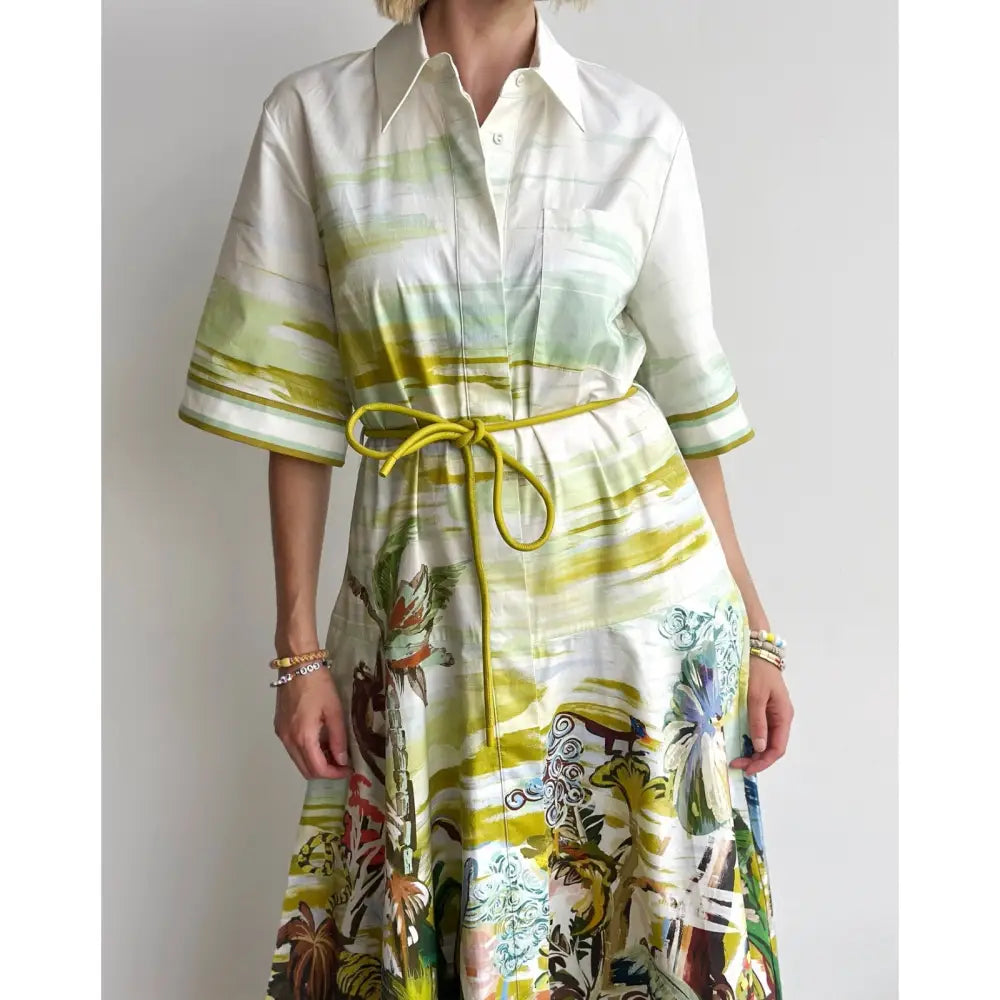 Alemais jungle boogie shirtdress - Dress
