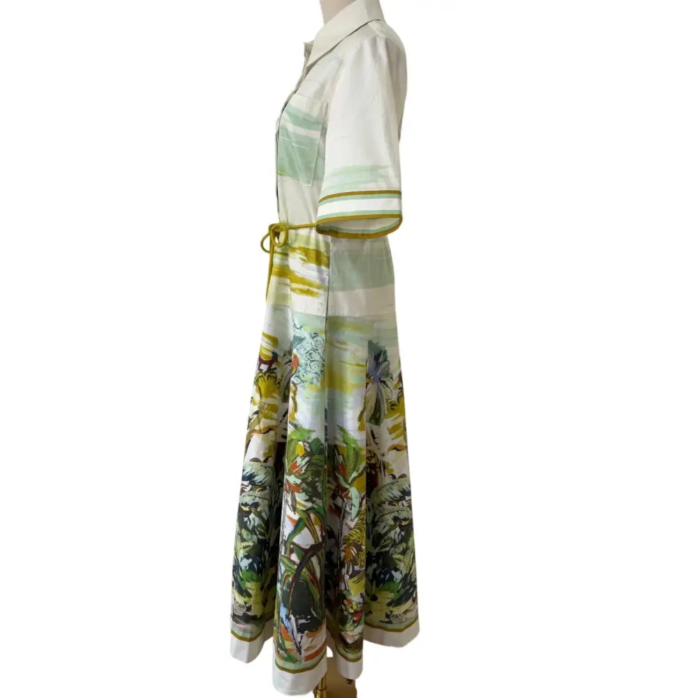 Alemais jungle boogie shirtdress - Dress