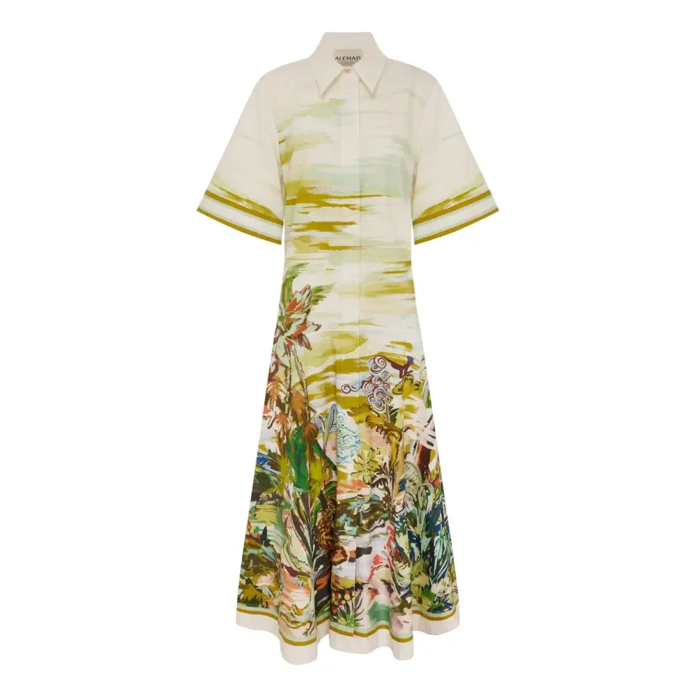 Alemais jungle boogie shirtdress - Dress