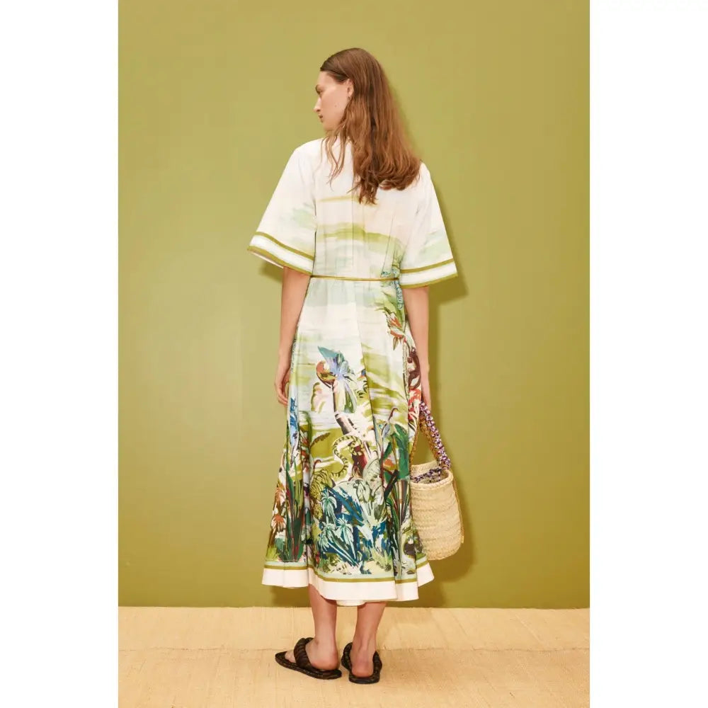 Alemais jungle boogie shirtdress - Dress