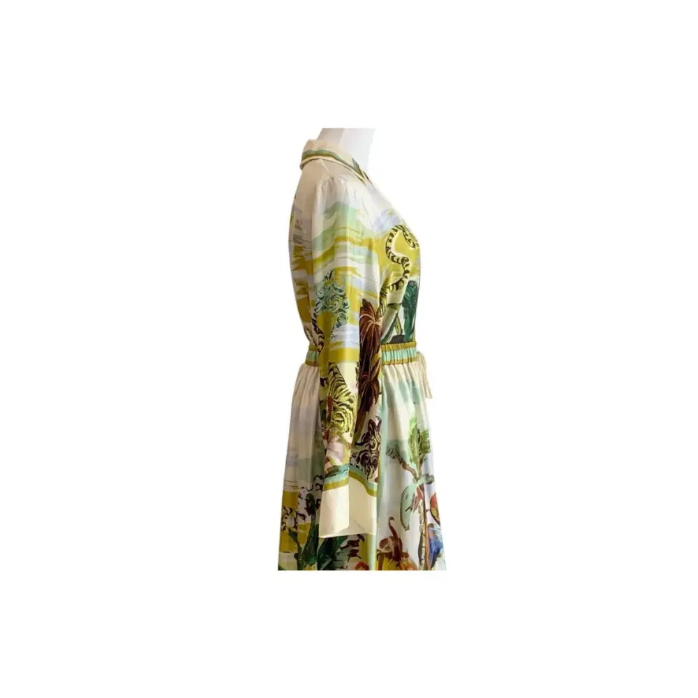 Alemais jungle boogie silk shirt - Tops