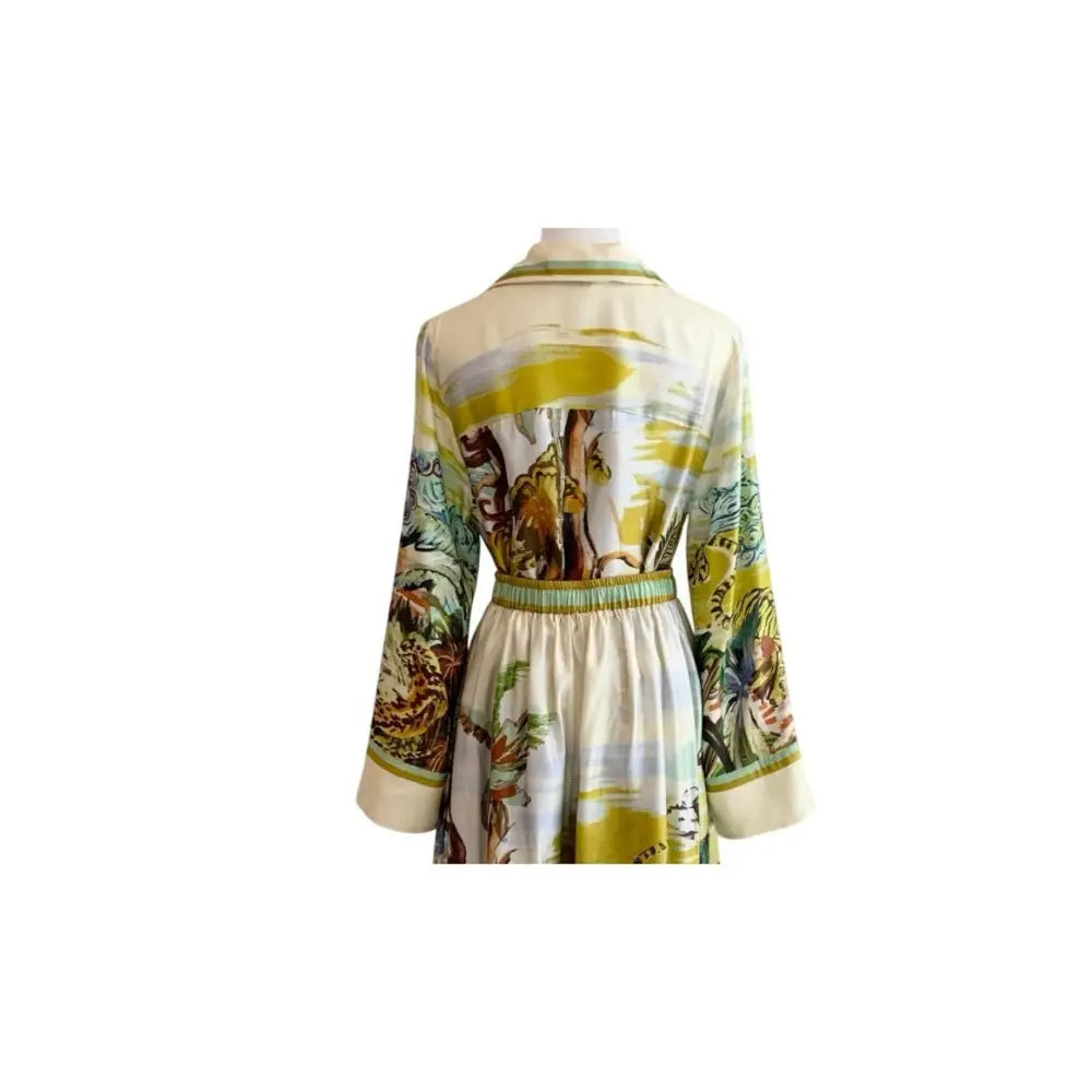 Alemais jungle boogie silk shirt - Tops