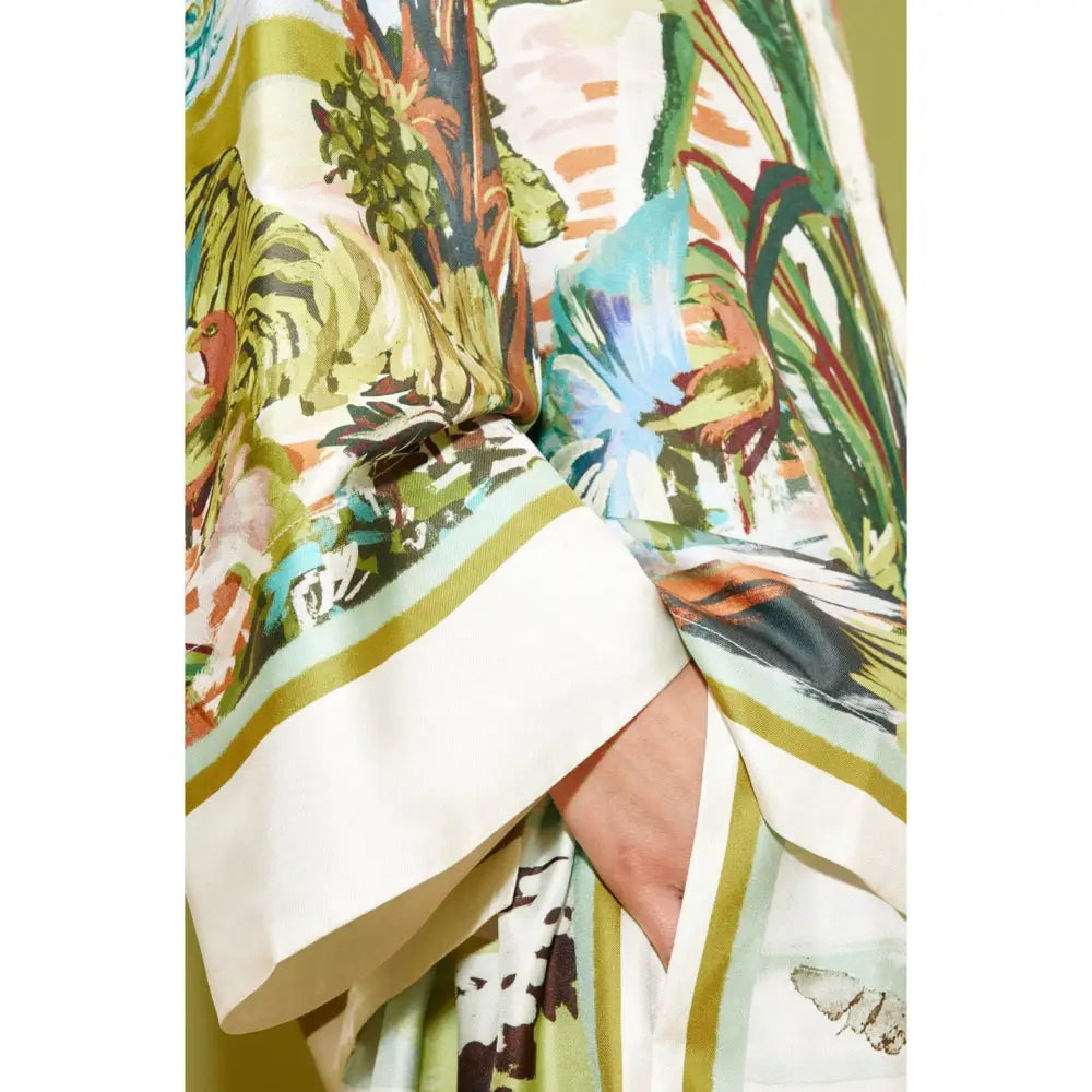 Alemais jungle boogie silk shirt - Tops