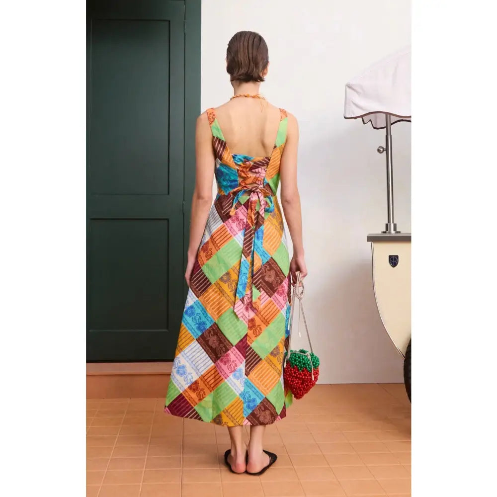 Alemais kaleidoscope midi dress - Dress