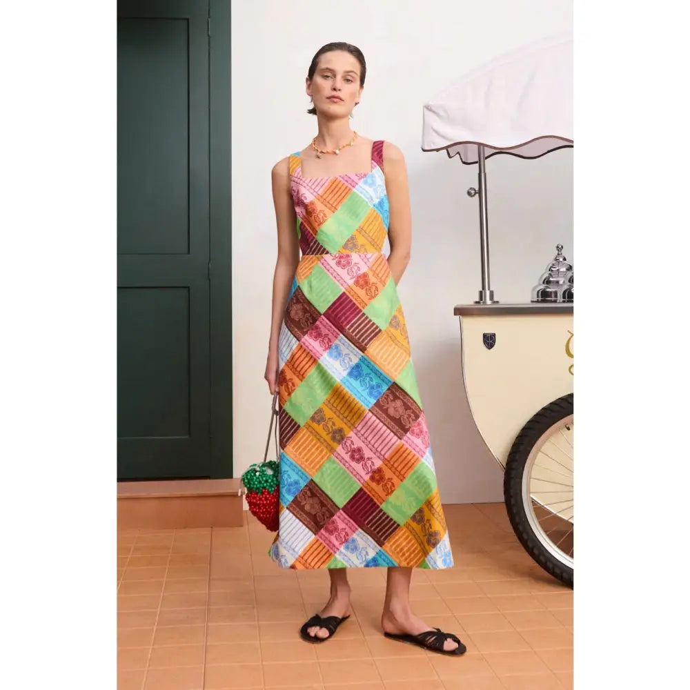 Alemais kaleidoscope midi dress - Dress