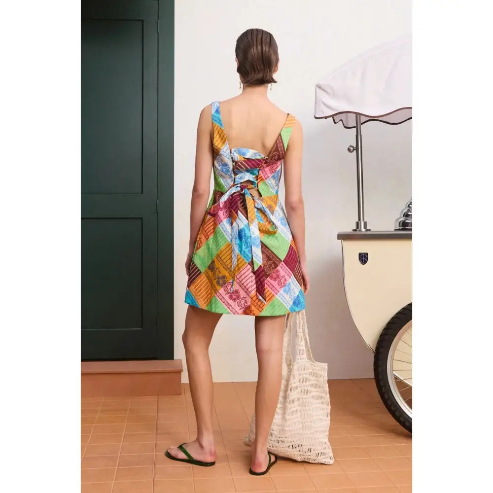 Alemais kaleidoscope mini dress - Dress