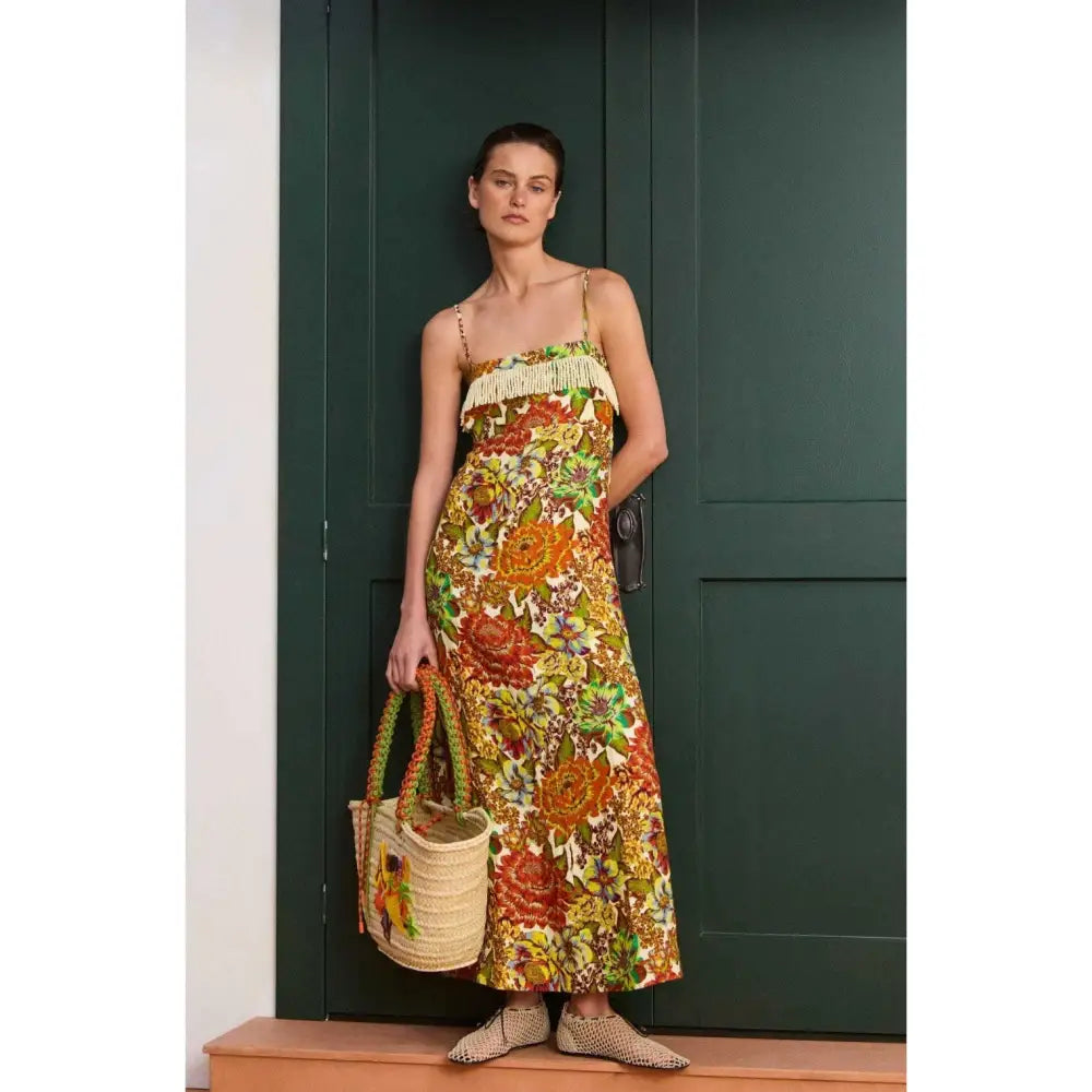 Alemais LANA SQUARE NECK DAY DRESS - Dress