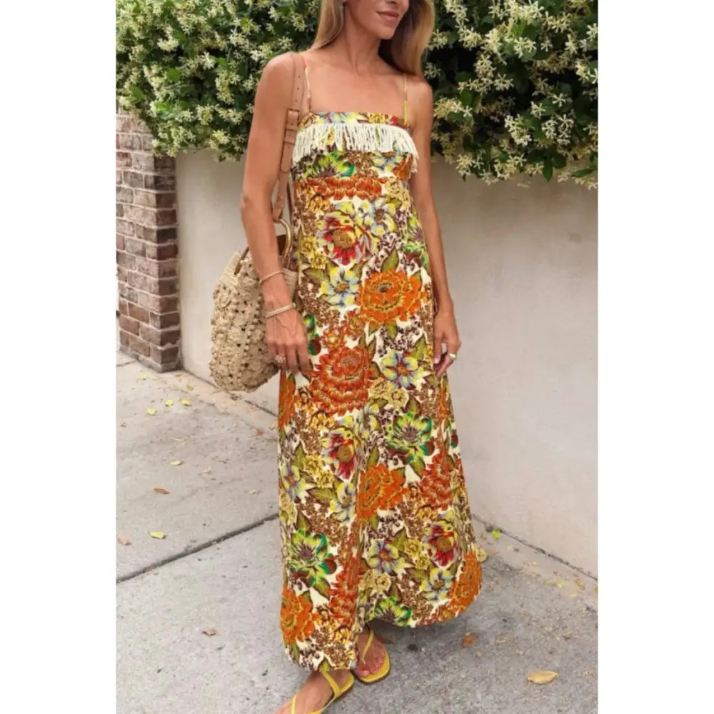 Alemais LANA SQUARE NECK DAY DRESS - Dress