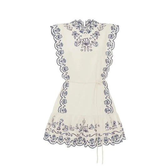 Alemais leela embroidered mini dress - Dress