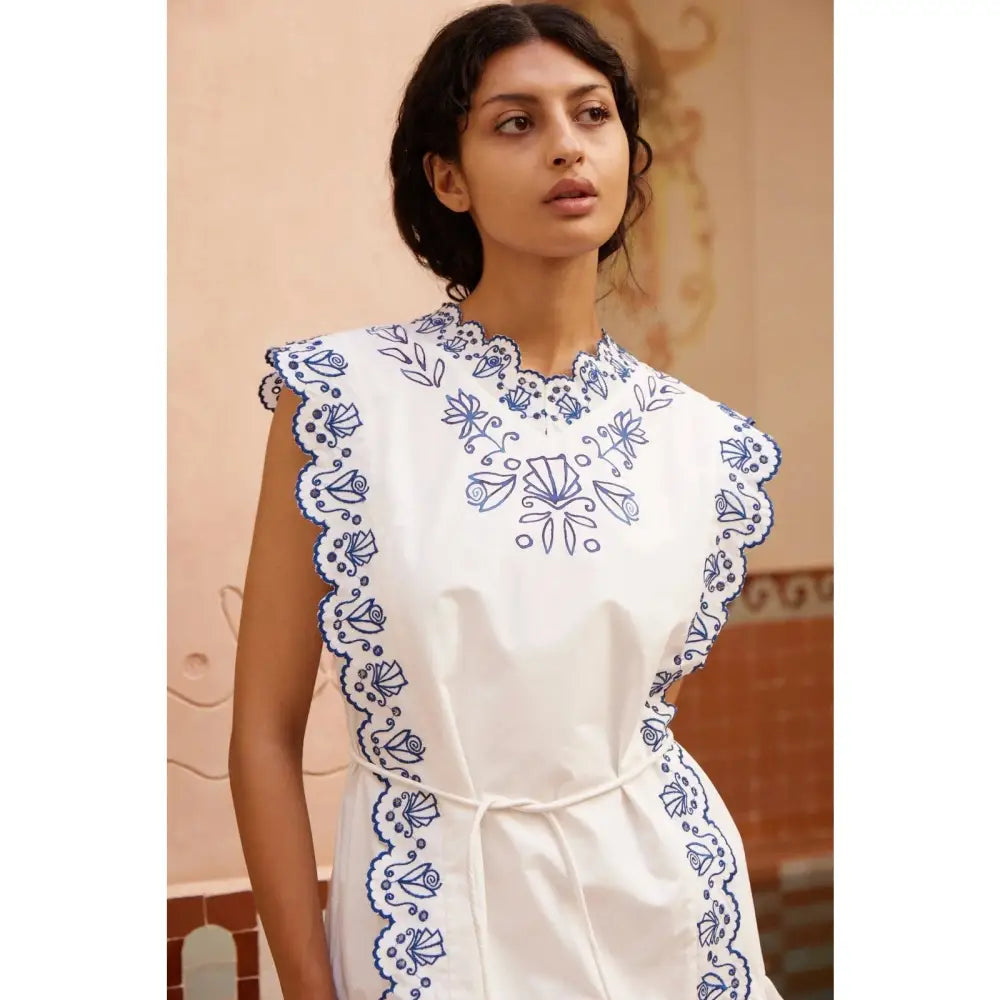 Alemais leela embroidered mini dress - Dress